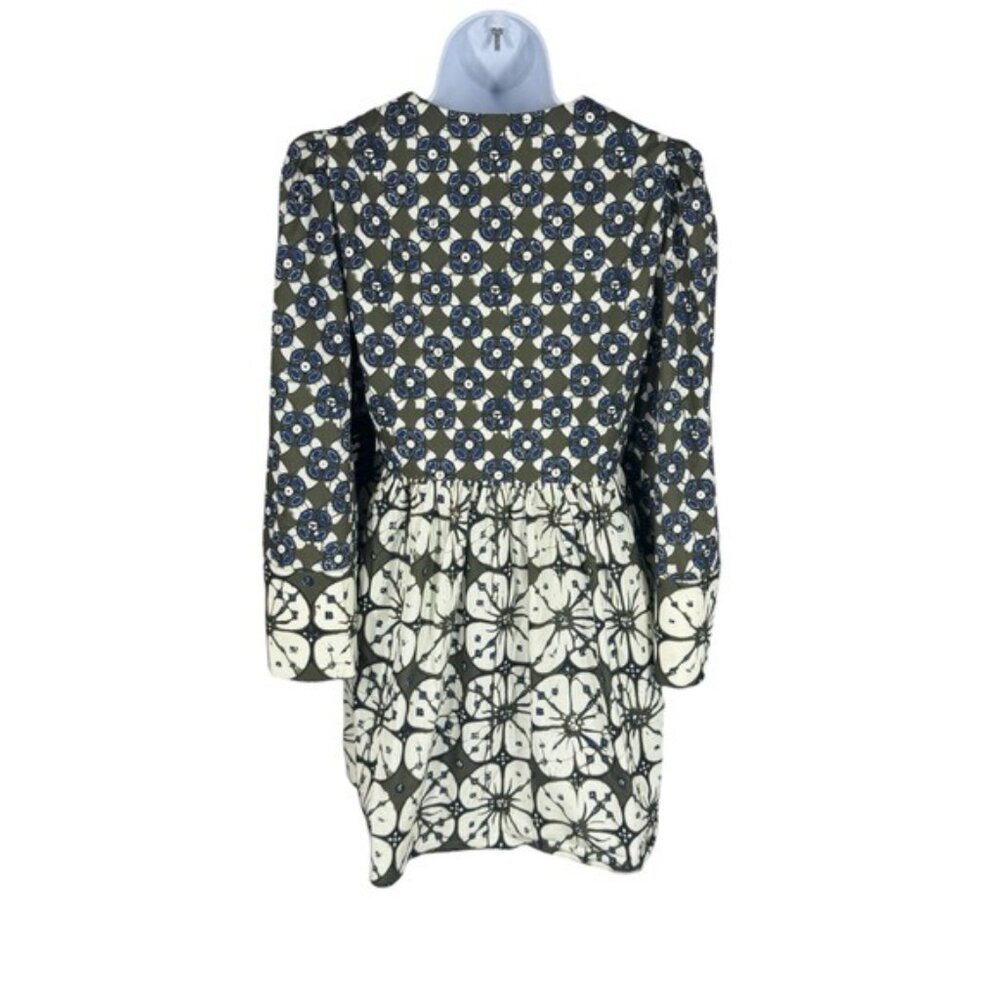 Tuckernuck Izzie Mini Dress Batik Medallion Print Bell Sleeve NWT Size M - Picture 8 of 12